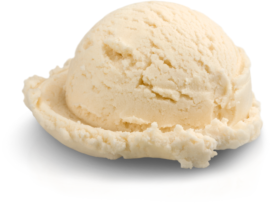 Vanilla Ice Cream Scoop 